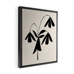 Bell Flower Framed Canvas Print Gallery Image 2
