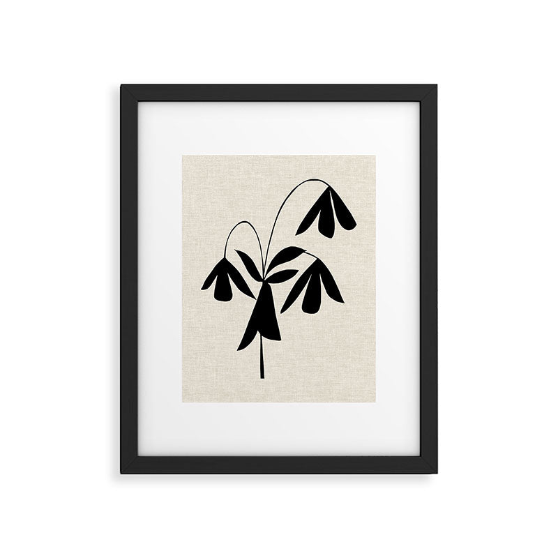 Bell Flower Framed Art Print Gallery Image 5
