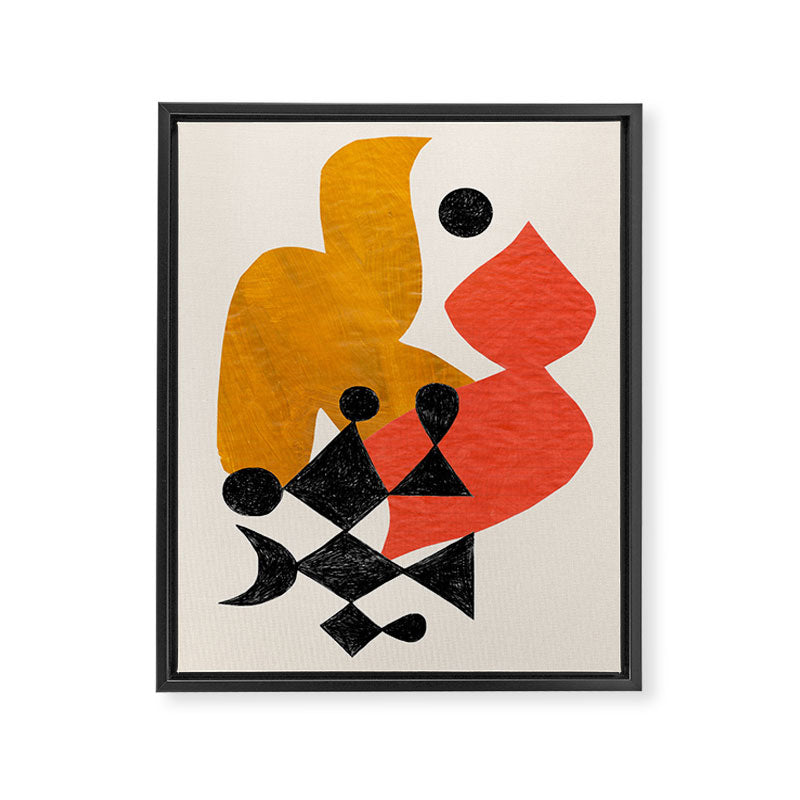 Birds of Yathrib Framed Canvas Print Gallery Image 6