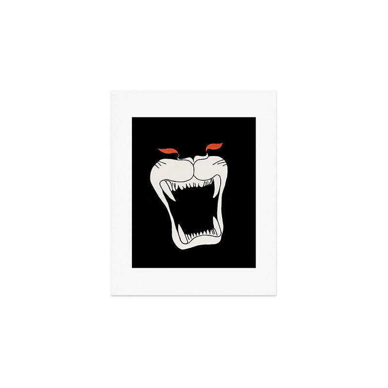 Black Panther Art Print Gallery Image 1