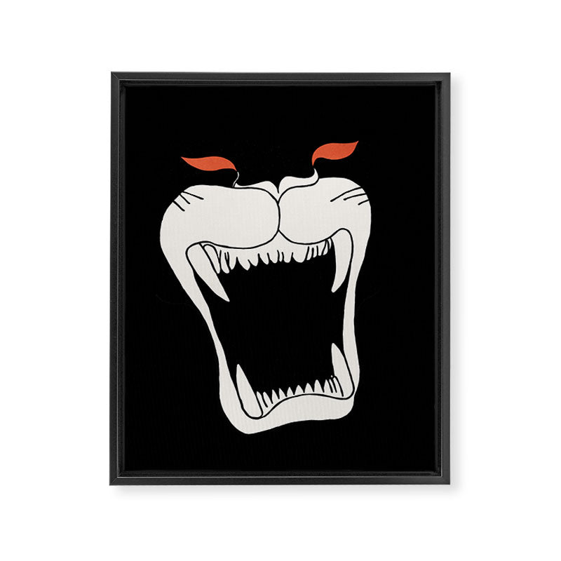Black Panther Framed Canvas Print Gallery Image 6