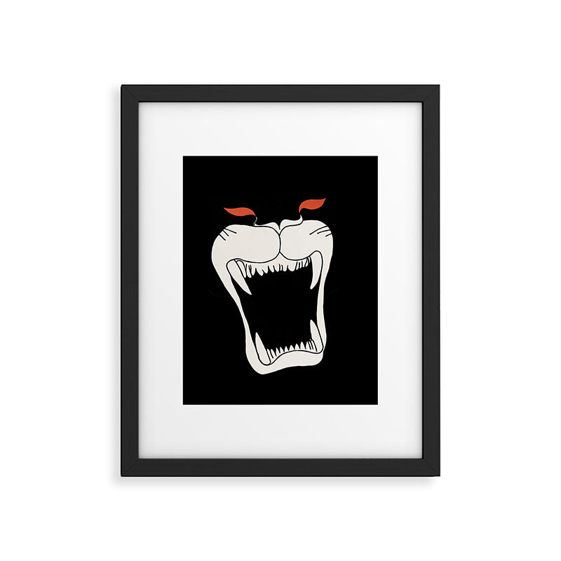 Black Panther Framed Art Print Gallery Image 5