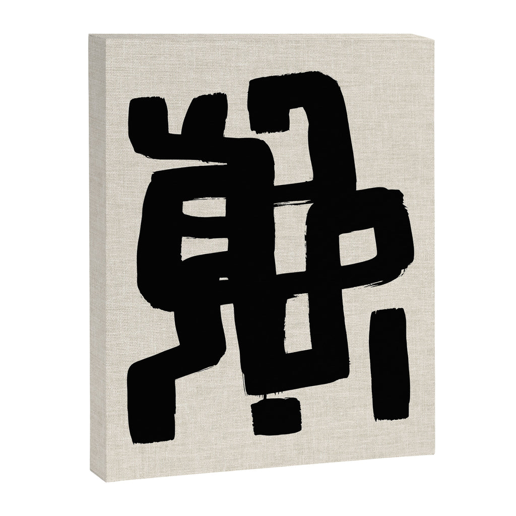 Black Signature Canvas Print Gallery Image 6