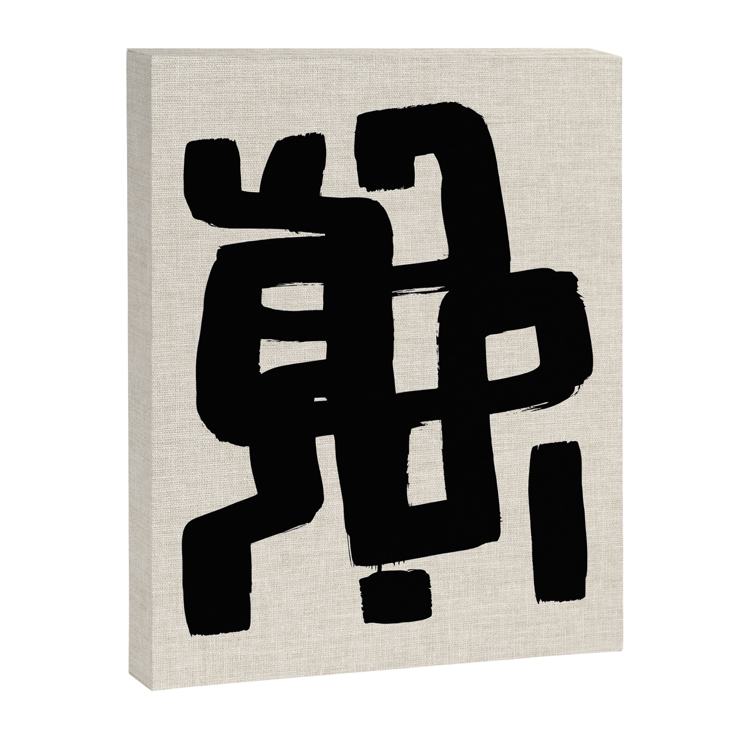 Black Signature Canvas Print Gallery Image 6