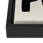 Black Signature Framed Canvas Print Gallery Image 3