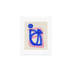 Blue Bow Art Print Gallery Image 1