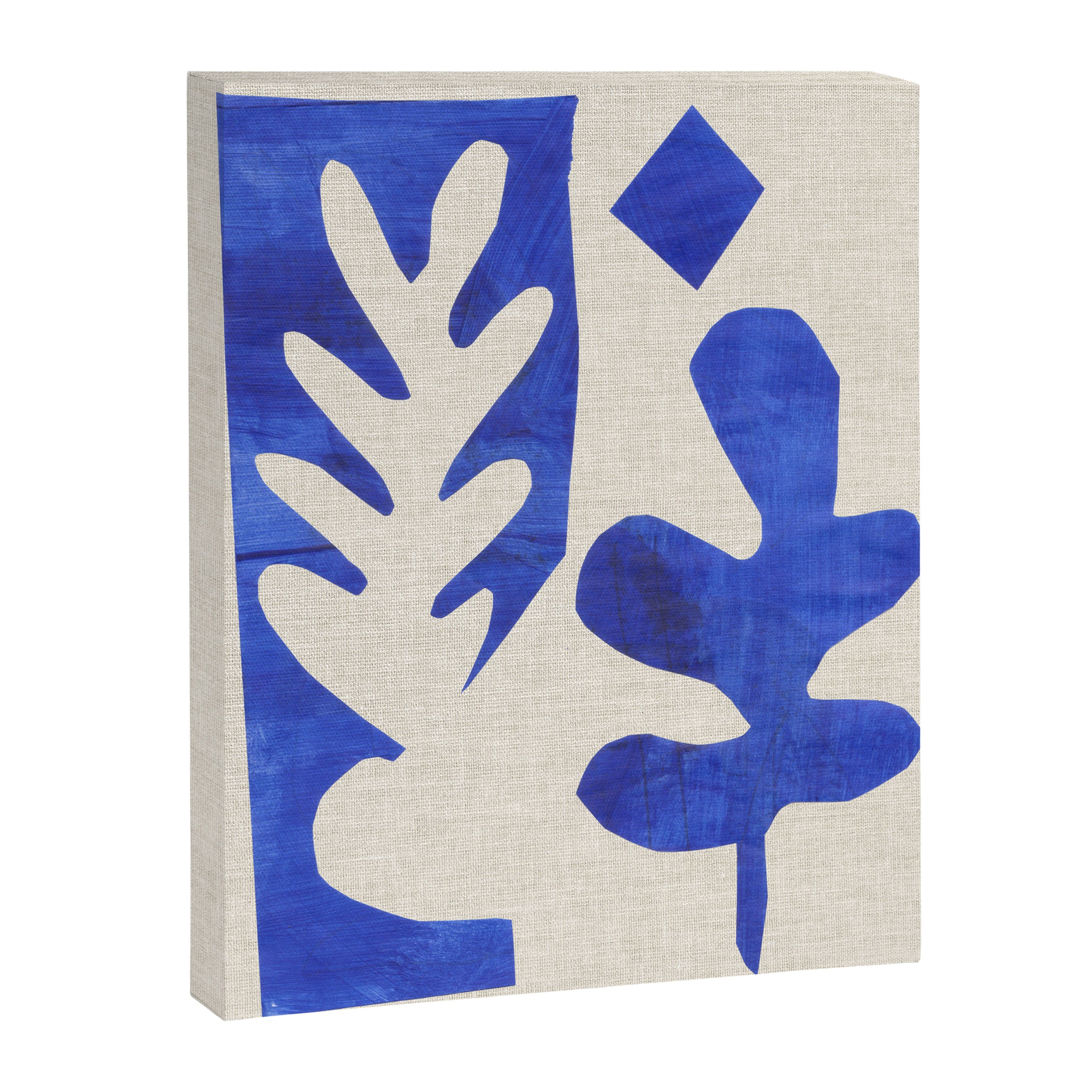 Blue Diamond Branch Canvas Print Gallery Image 6