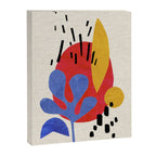 Blue Leaf Willow Canvas Print Gallery Image 6
