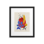 Blue Leaf Willow Framed Art Print Gallery Image 5