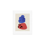 Blue Rain Clouds Art Print Gallery Image 1
