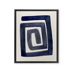 Blue Secret Framed Canvas Print Gallery Image 6