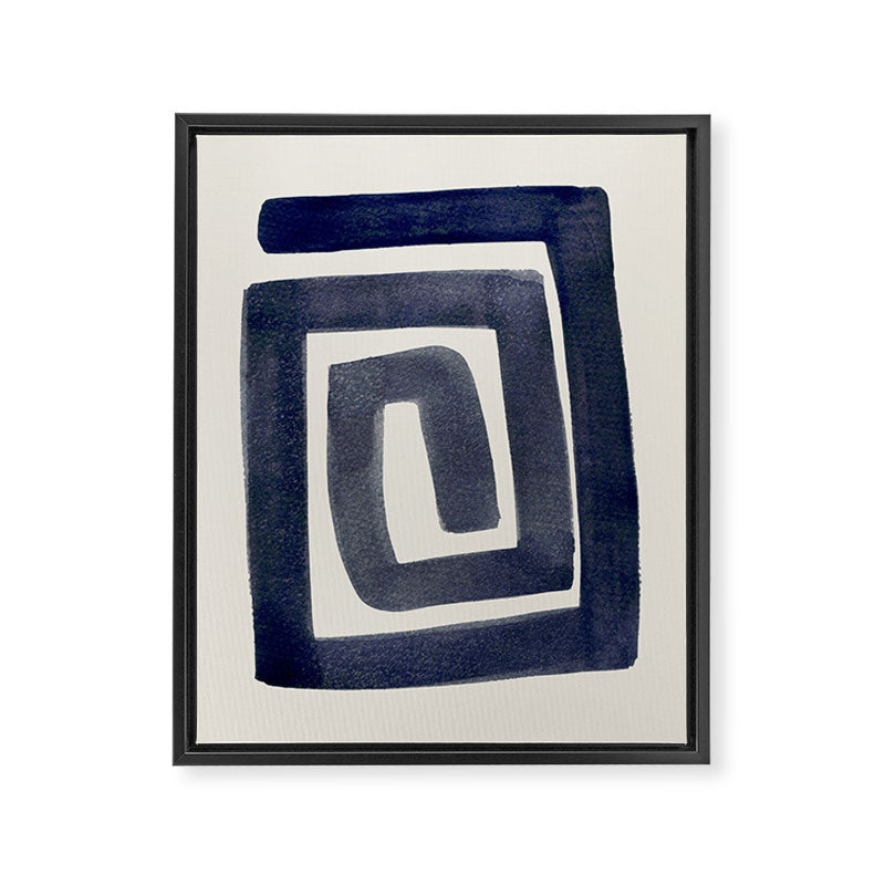 Blue Secret Framed Canvas Print Gallery Image 6