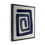 Blue Secret Framed Canvas Print Gallery Image 2