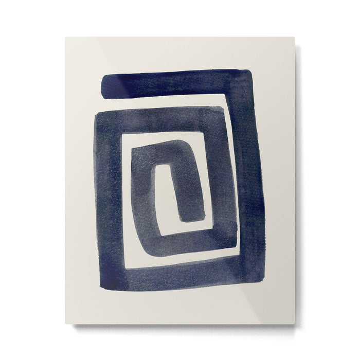Blue Secret Metal Print Gallery Image 1