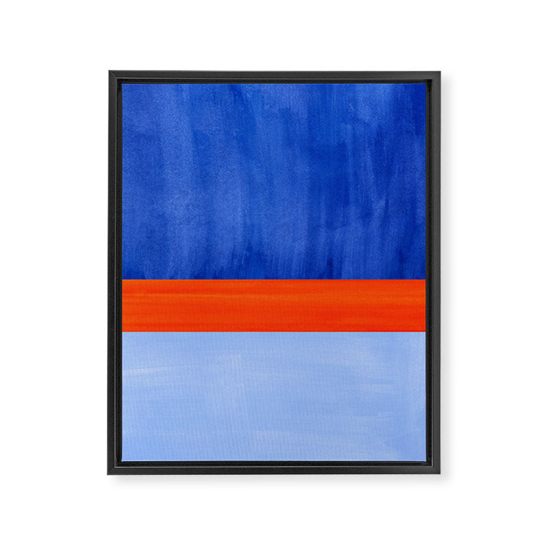 Blue Sport Framed Canvas Print Gallery Image 6