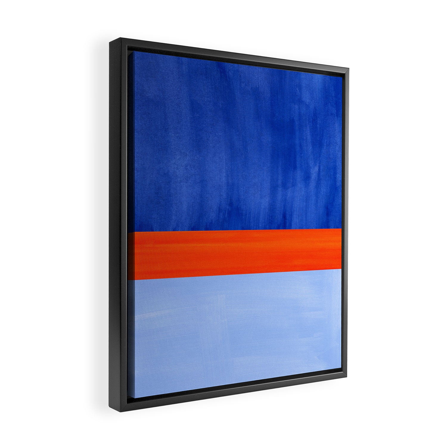 Blue Sport Framed Canvas Print Gallery Image 2