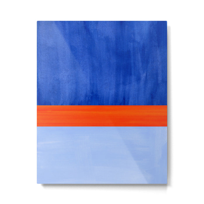 Blue Sport Metal Print Gallery Image 1