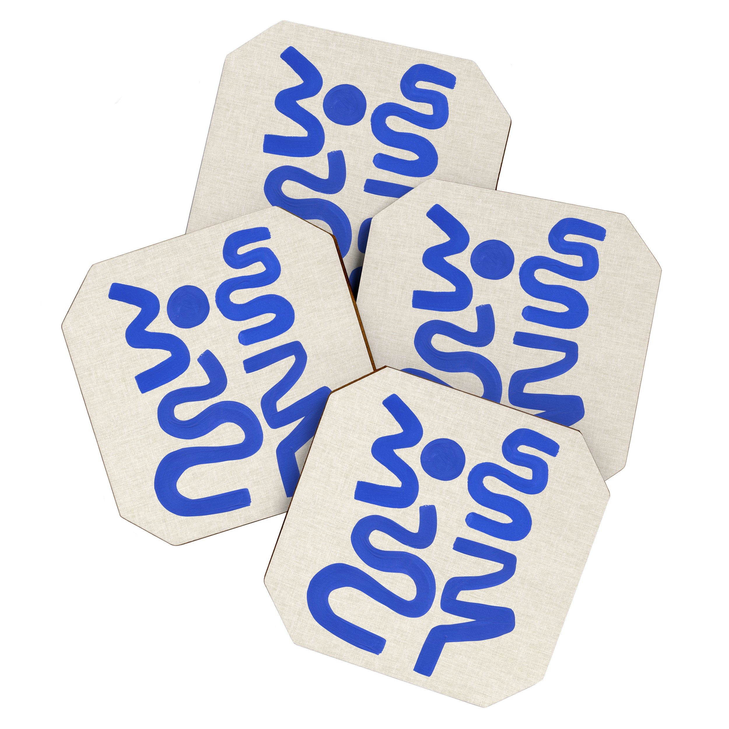 Blue Zig Wiggles Coaster Gallery Image 1