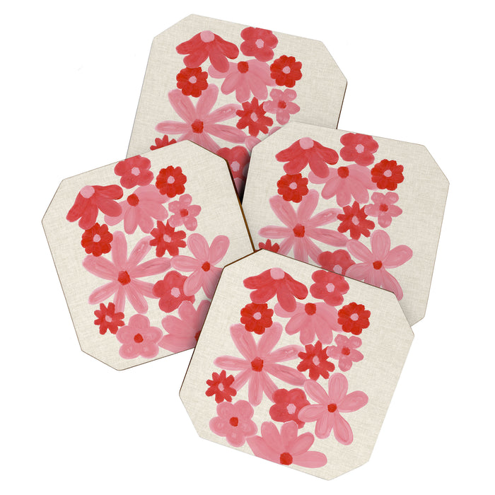 Blushing Daisy Coaster Gallery Image 1