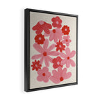 Blushing Daisy Framed Canvas Print Gallery Image 2