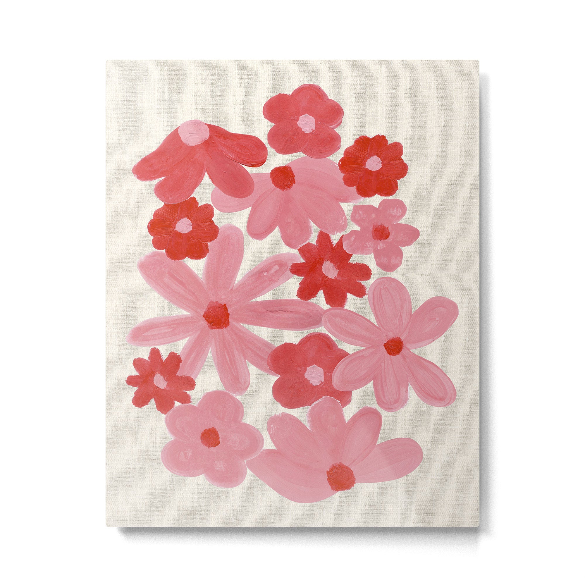 Blushing Daisy Metal Print Gallery Image 4