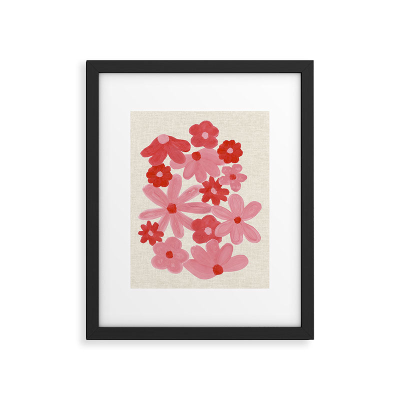 Blushing Daisy Framed Art Print Gallery Image 5