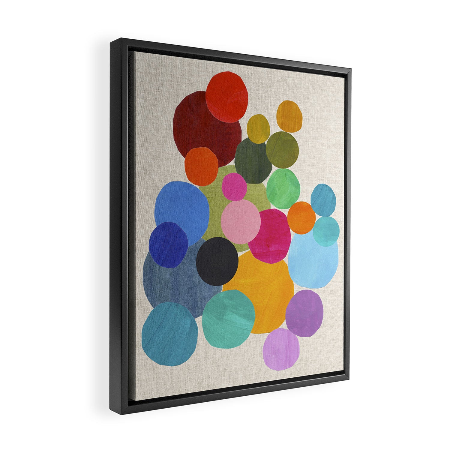 Bubble Pop Framed Canvas Print Gallery Image 2