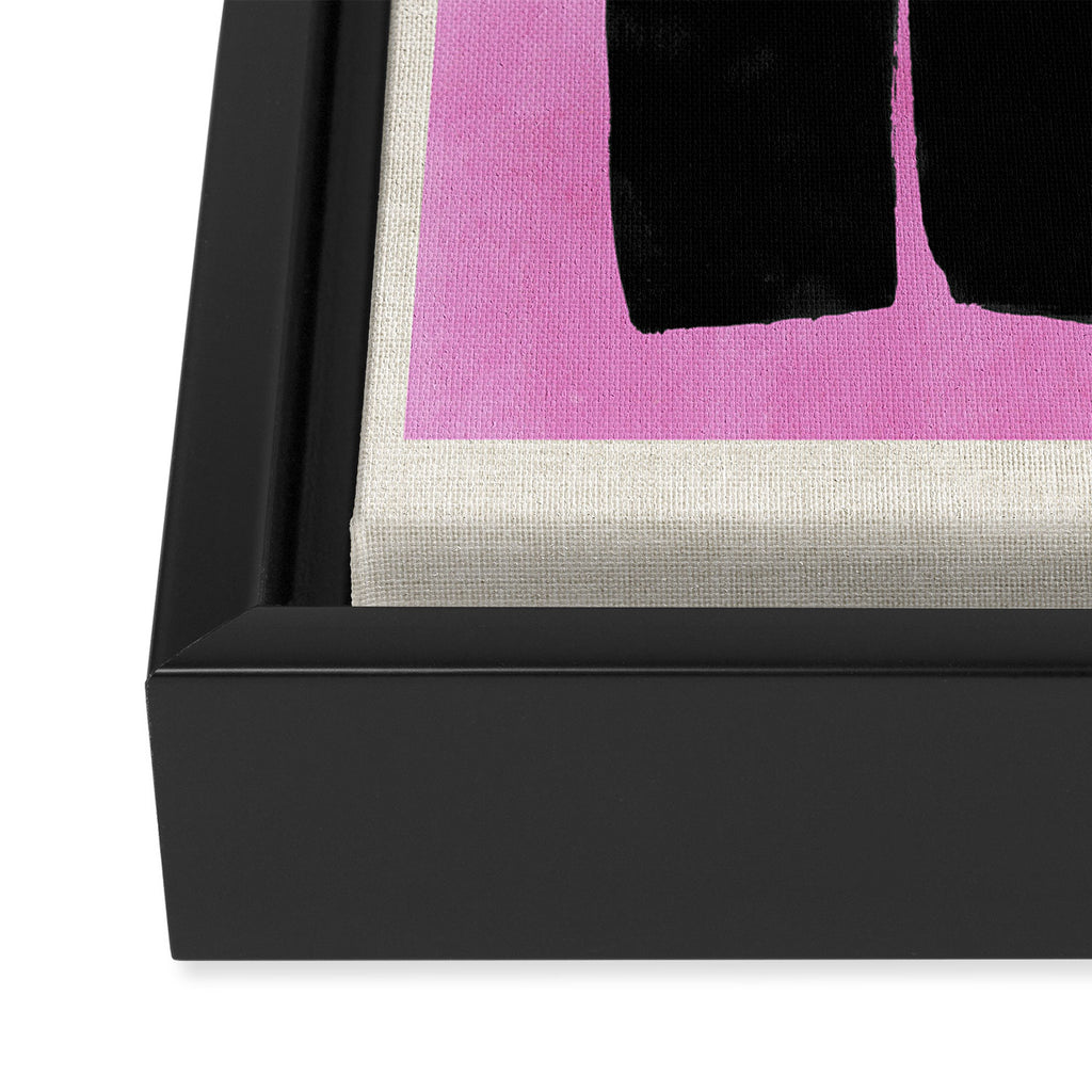 Bubblegum Strum Framed Canvas Print Gallery Image 3