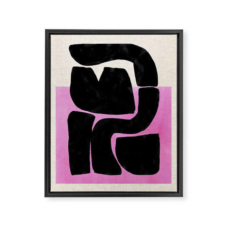 Bubblegum Strum Framed Canvas Print Gallery Image 6