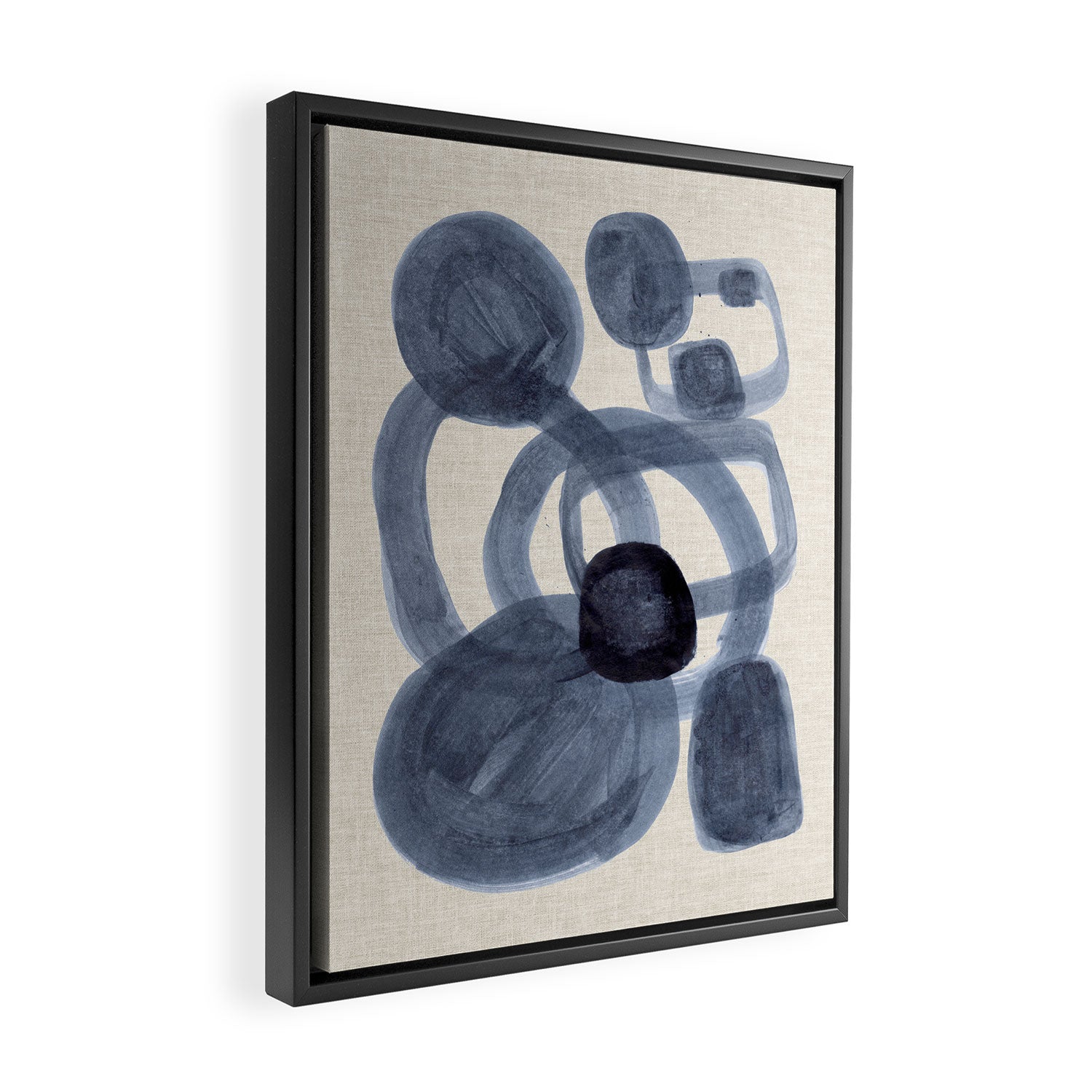 Bubbling Feelings Framed Canvas Print Gallery Image 2