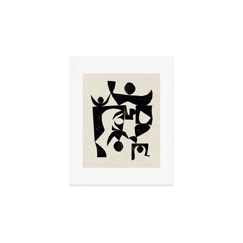 Bull Horn  Art Print Gallery Image 1