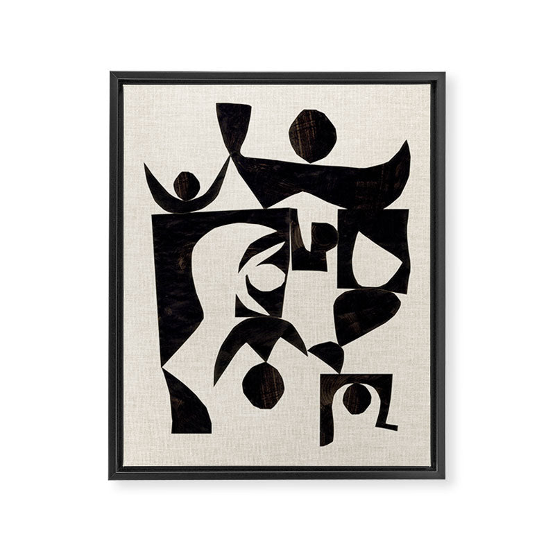 Bull Horn  Framed Canvas Print Gallery Image 6