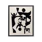 Bull Horn  Framed Canvas Print Gallery Image 6