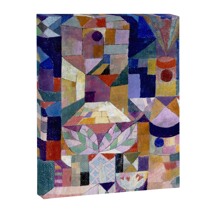 Burggarten (1919) Klee Canvas Print Gallery Image 1