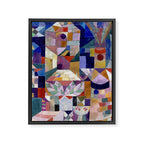 Burggarten (1919) Klee Framed Canvas Print Gallery Image 6
