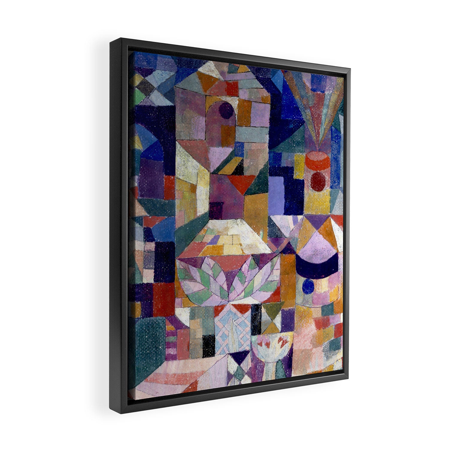 Burggarten (1919) Klee Framed Canvas Print Gallery Image 2