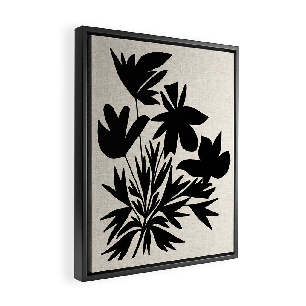 Bushy Bloom Framed Canvas Print Gallery Image 2