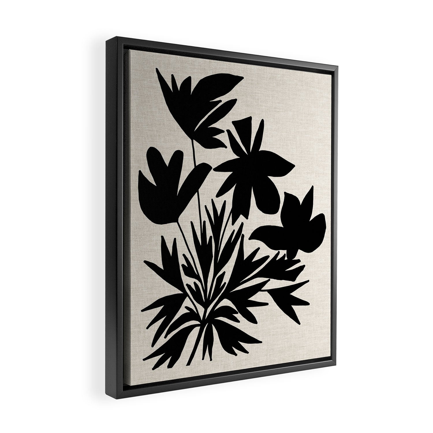 Bushy Bloom Framed Canvas Print Gallery Image 2