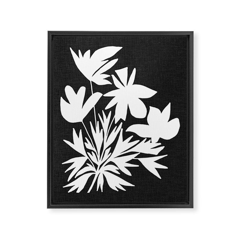 Bushy Bloom ii Framed Canvas Print Gallery Image 6