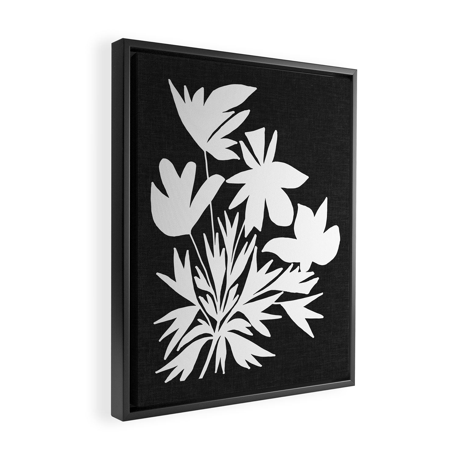 Bushy Bloom ii Framed Canvas Print Gallery Image 2