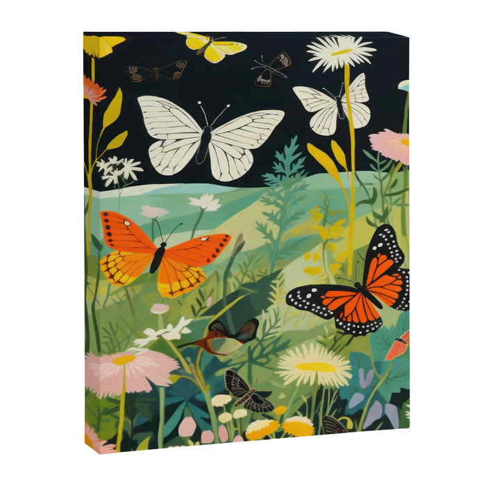 Butterfly Rolling Hills Paradise Canvas Print Gallery Image 1