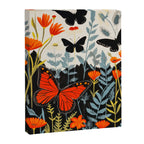 Butterfly Spring Garden Canvas Print Gallery Image 6