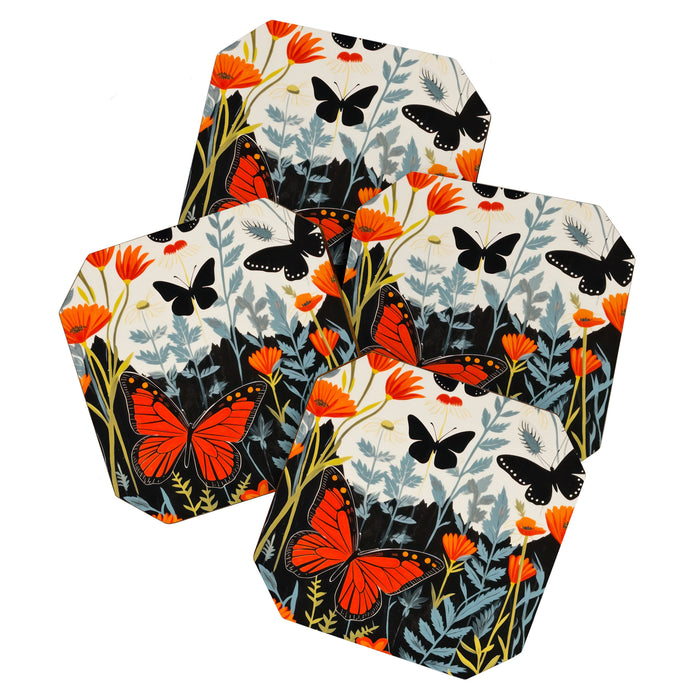Butterfly Spring Garden Coaster Gallery Image 1