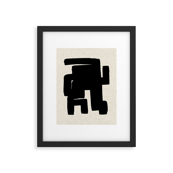 Cave Wall Framed Art Print Gallery Image 1