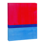 Cerulean Blue Red  Canvas Print Gallery Image 6