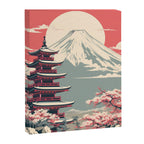 Cherry Blossom Fuji Shrine Canvas Print Gallery Image 6