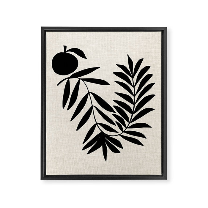 Citrus Vine Framed Canvas Print Gallery Image 1