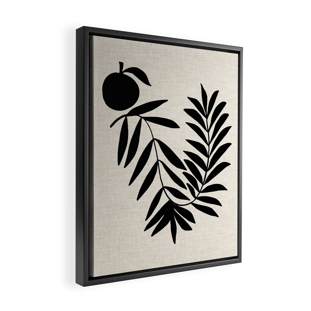 Citrus Vine Framed Canvas Print Gallery Image 2