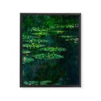Claude Monet Impressionist Landscape Oil Painting Waterlilies Framed Canvas Print Gallery Image 6