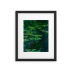Claude Monet Impressionist Landscape Oil Painting Waterlilies Framed Art Print Gallery Image 5